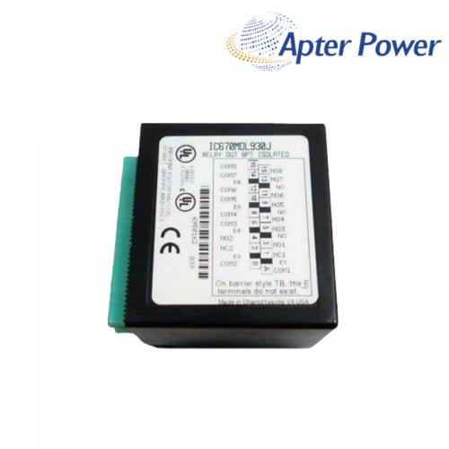 IC670MDL930   Relay Output Module